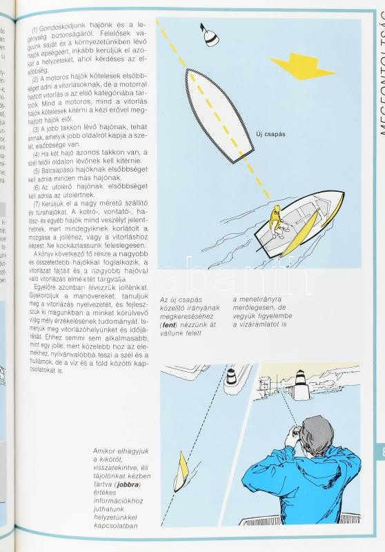 Doug Schryver: Vitorlás iskola. Ford.: Illich Lajos. Bp., 1992, Egyetemi. Kiadói egészvászon kötés, kiadói papír védőborítóban. - Image 2