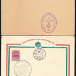 1903-1935 4 db cserkész levelezőlap és nyomtatvány