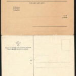 1903-1935 4 db cserkész levelezőlap és nyomtatvány - Image 2