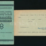 1903-1935 4 db cserkész levelezőlap és nyomtatvány - Image 3