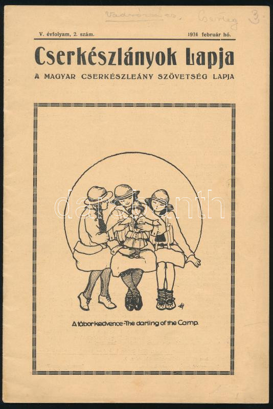 1932-1934 'Cserkészlányok Lapja' 2 db száma - Image 2