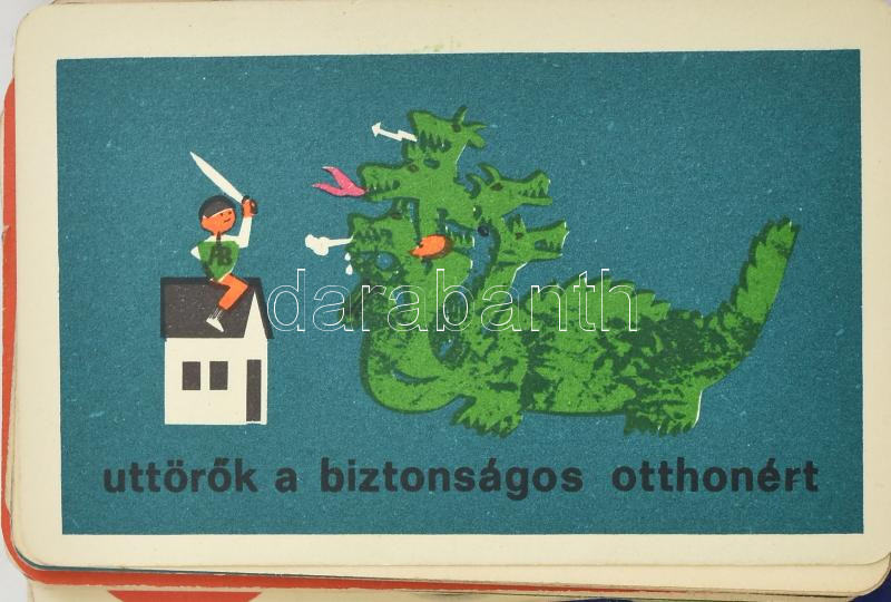 1960-1970 248 db változatos kártyanaptár - Image 3