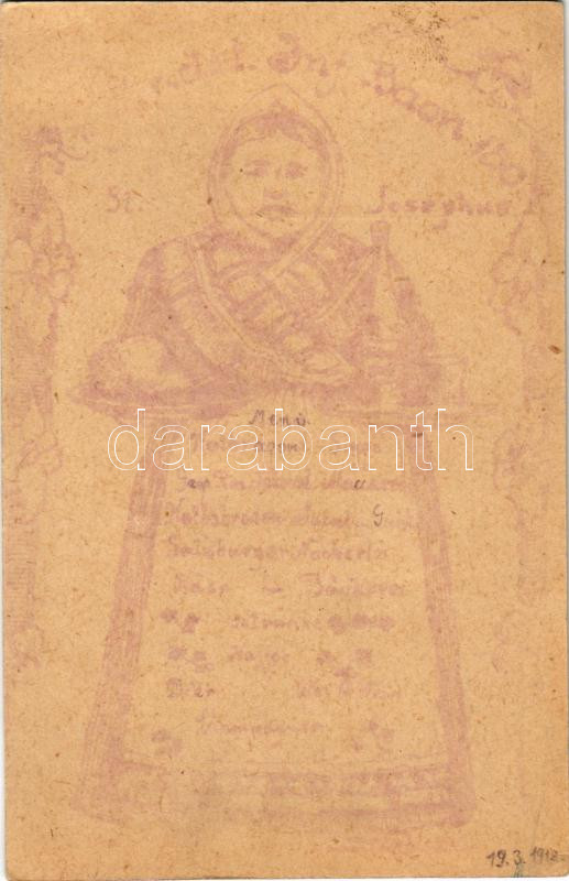 1918 Feldpostkarte / Tábori Postai Levelezőlap / WWI Austro-Hungarian K.u.K. military field postcard (EK)