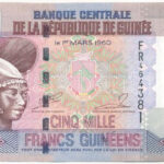Guinea 2006. 5000Fr 'FR 464381' T:II Guinea 2006. 5000 Francs 'FR 464381' C:XF Krause P#41a