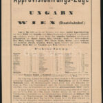 1873 Élelmezési vonatok közlekedése menetrend kivágás - Image 2