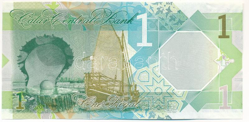 Katar 2020. 1R 'j/68 968805' T:I- Qatar 2020. 1 Riyal 'j/68 968805' C:AU - Image 2