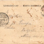 1899 (Vorläufer) Károlyváros, Karlovac; Pogled na Baniju / híd / bridge, general view + kétnyelvű bélyegző / bilingual cancellation (fl) - Image 2