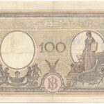 Olaszország 1943.10.08. 100L 'R51 019287' T:III Italy 08.10.1943. 100 Lire 'R51 0192787' C:F Krause P#67 - Image 2