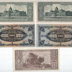 1946. 10.000MP (2x) + 1.000.000MP + 100.000.000MP (2x) T:II-III - Image 2