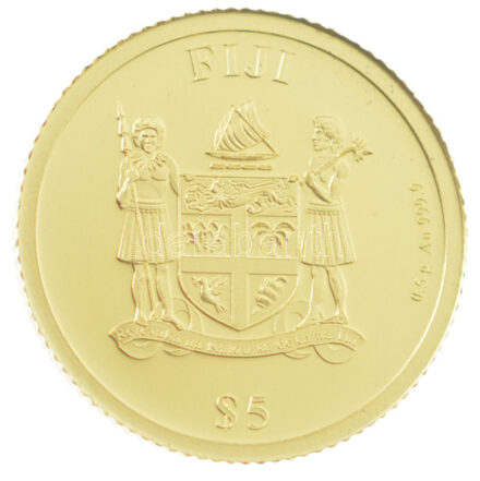 Fiji 2020. 5$ Au 'Beethoven születésének 250. évfordulója' kapszulában (0.5g/0.999) T:PP Fiji 2020. 5 Dollar Au '250. Anniv. birthday of Ludwig van Beethoven' in capsule (0.5g/0.999) T:PP
