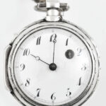 Chopard ezüst (Ag) kulcsos zsebóra XIX.sz. vége. Működik, csiszolt kézi üveggel, kulccsal. Szép állapotban d: 45 mm