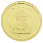 Szamoa 2010. 1$ Au 'Kopernikusz' kapszulában (0.5g/0.999) T:PP Samoa 2010. 1 Dollar 'Copernicus' in capsule (0.5g/0.999) C:PP Krause N# 225311
