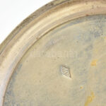 Ezüst (Ag) kulcsos zsebóra. Hibátlan számlap, szép állapotban, kulccsal, jelzett, működik d: 46 mm - Image 4