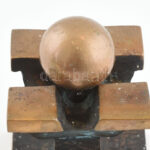 MVA jelzéssel: Kisplasztika. Bronz, kopásokkal, m: 10 cm - Image 3