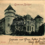 1899 (Vorläufer) Stuttgart, Altes Schloss / castle (small tear)