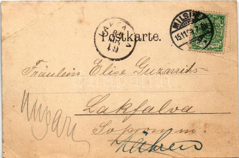 1899 (Vorläufer) Milspe (Ennepetal), Heilenbecker Thal / valley (EB) - Image 2