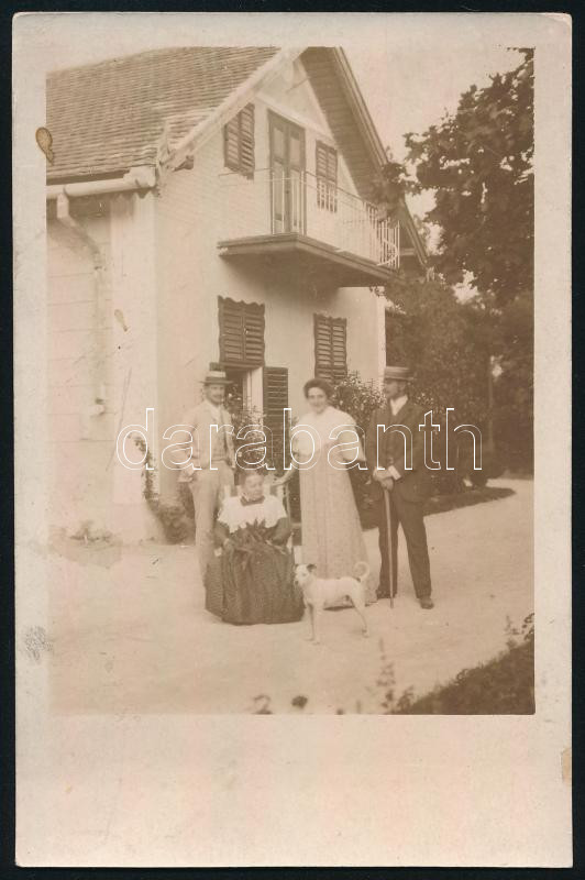 cca 1905 Budatétény fotólap