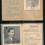 1931 2 db igazolvány Felvonókezelő, gépjárművezető - Image 2