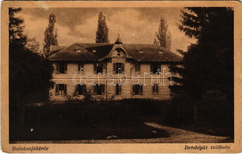 Balatonföldvár, Bendegúz szálloda (EK)
