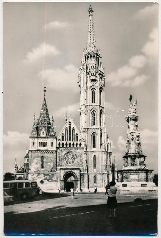 Budapest - 4 db Képzőművészeti Alap modern nagy méretű képeslap (20,8 x 14,4 cm) - Image 3