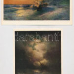 Aivazovsky - 26 db modern orosz művész képeslap tokban / 26 modern Russian art postcards in case - Image 2