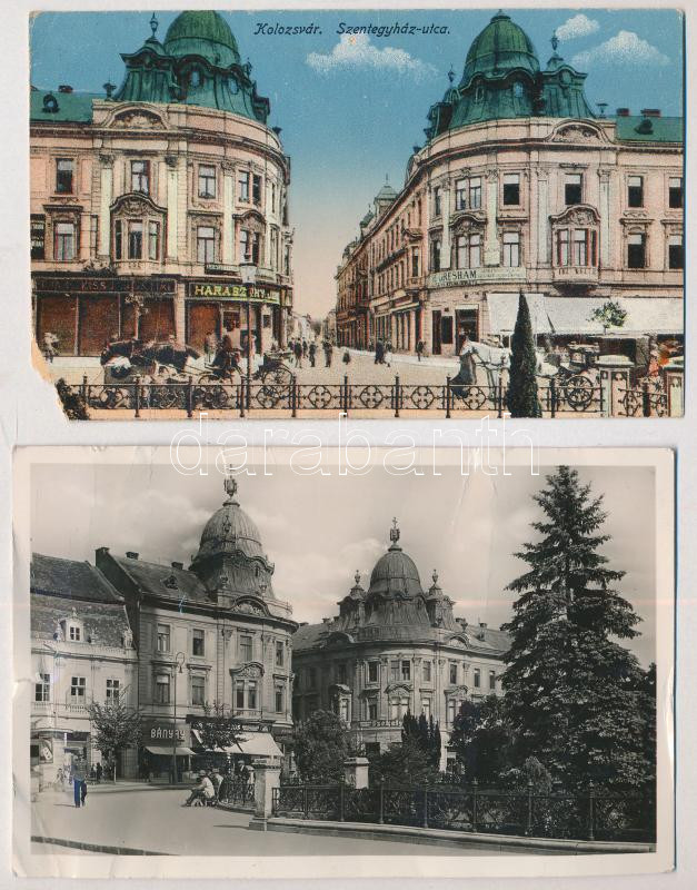 Kolozsvár, Cluj; - 5 db régi képeslap / 5 pre-1945 postcards - Image 2