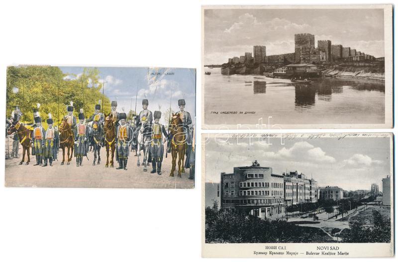 6 db RÉGI vajdasági képeslap / 6 pre-1945 Voivodian postcards - Image 2
