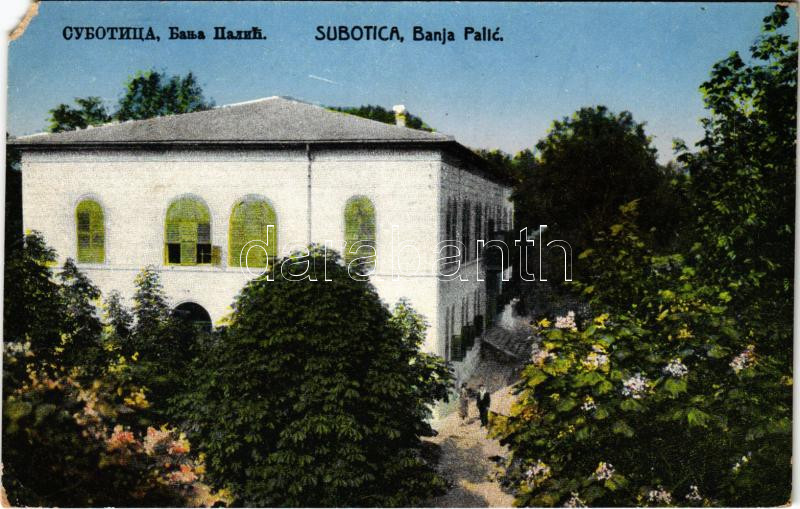 Szabadka, Subotica; Banja Palic / Palics fürdő / spa (EM)