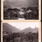 cca 1890 9 db Német városképes kabinetfotó 11x17 cm / 9 vintage Germany photos Heilbrunn, Reichenhall, Dresden - Image 3