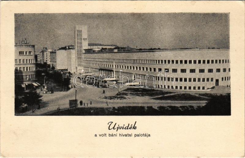Újvidék, Novi Sad; a volt báni hivatal palotája / government palace