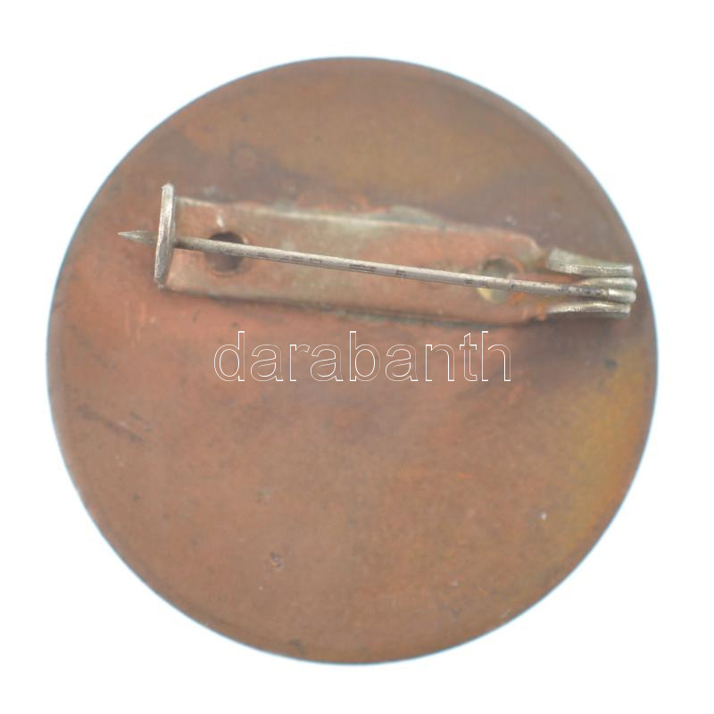 Asszonyi Tamás (1942- ) 1987. 'Családi eseményeket szervezők országos konferenciája' bronz jelvény (28mm) T:1- - Image 2