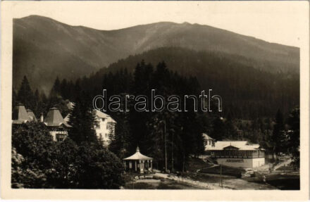 1937 Koritnyica, Korytnica; fürdő, kávéház / spa, café