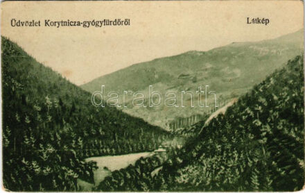 Koritnyica, Korytnica; látkép. Pavelka Kálmánné kiadása / spa, general view (fl)