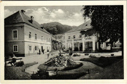 Szklenófürdő, Sklené Teplice; Úri fürdő / Pansky kúpel / Herren-Bad / spa, bathhouse (EK)
