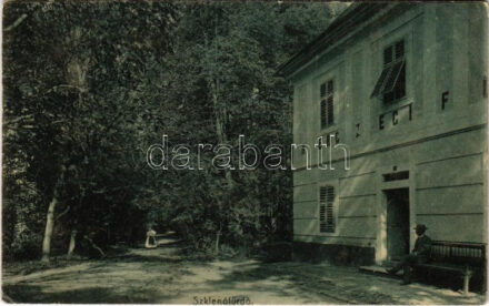 1911 Szklenófürdő, Sklené Teplice; Herczegi fürdő, Hercegfürdő / spa, bathhouse (EK)