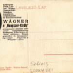 Szliács, Sliac; József-forrás. Magyar Bazár (Waktor Sámuel) kiadása. Hátoldalon Wágner a 'Hangszer-Király' reklám / spa, spring source, advertisement on the backside (EK) - Image 2