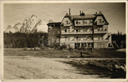 Tátrafüred, Ótátrafüred, Altschmecks, Stary Smokovec; Dr. Opatrny szanatóriuma / Sanatorium Dr. Opatrny