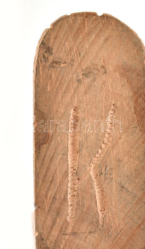 K jelzéssel: Fafaragás, kopásokkal, m: 40 cm - Image 2