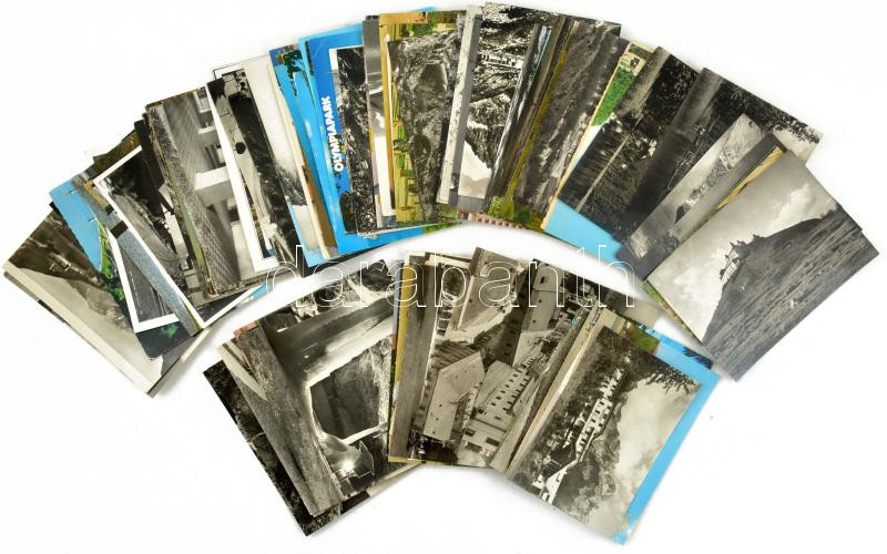Kb. 100 db MODERN külföldi város képeslap / Cca. 100 modern town-view postcards from all over the world