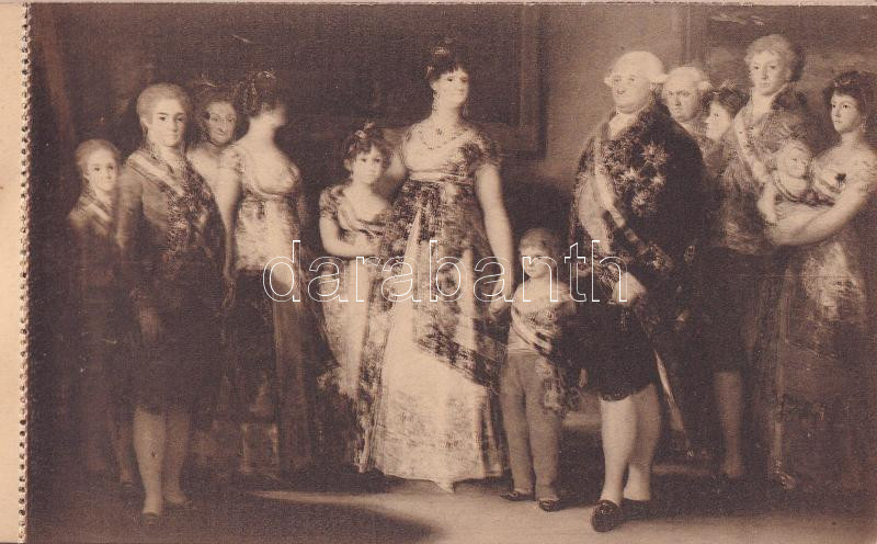 Museo del Prado: Goya - képeslapfüzet 20 képeslappal / pre-1945 postcard booklet with 20 postcards - Image 2