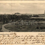 1905 Sepsiszentgyörgy, Sfantu Gheorghe; Potsa park. Benkő M. kiadása / park