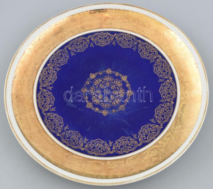 Bavaria porcelán tál, jelzett, kopott, d: 29 cm