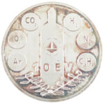 1999. 'Messer Hungarogáz 10 éves' ezüstözött fém emlékérem eredeti dísztokban (50mm) T:1- patina