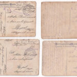Pola, Pula; - 4 db régi képeslap 'K.u.k. Festungsfeldbahn 3. Kompagnie' bélyegzéssel / 4 pre-1945 postcards - Image 2