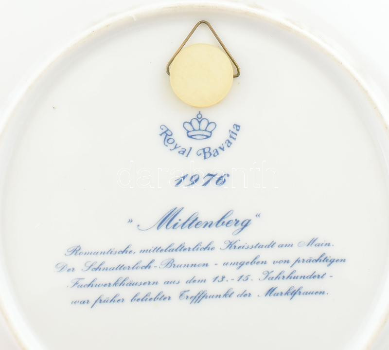 1976 Bavaria dísztányér, jelzett, hibátlan, d: 19,5 cm - Image 2