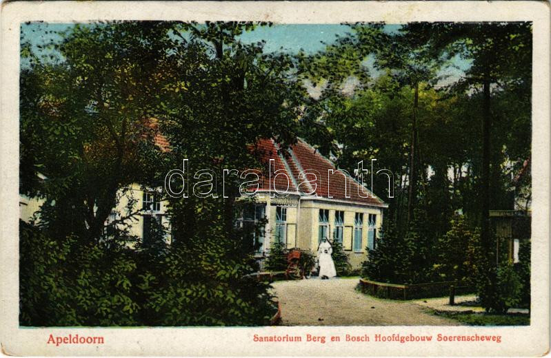 Apeldoorn, Sanatorium Berg en Bosch Hoofdgebouw Soerenscheweg / sanatorium (EK)