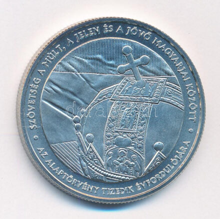 2021. 2000Ft Cu-Ni 'Az Alaptörvény 10. évfordulója' T:BU