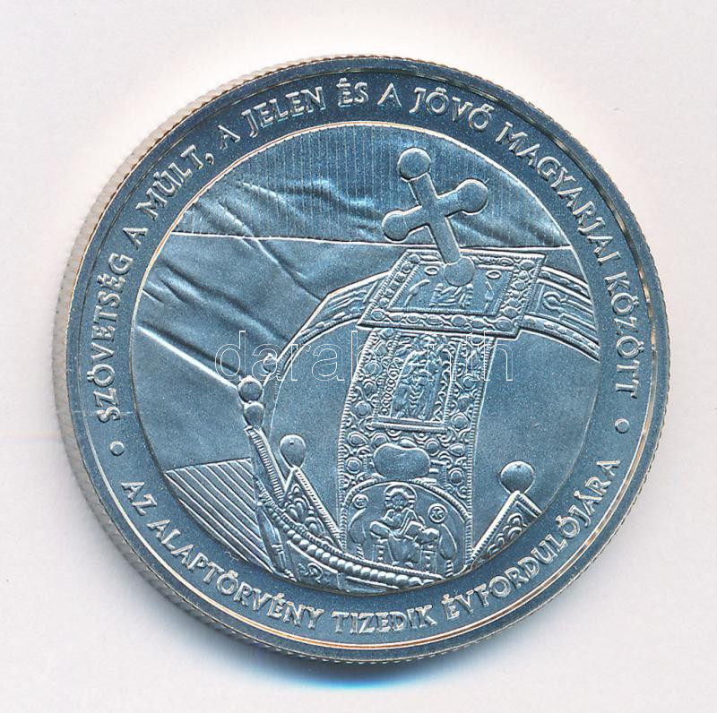 2021. 2000Ft Cu-Ni 'Az Alaptörvény 10. évfordulója' T:BU