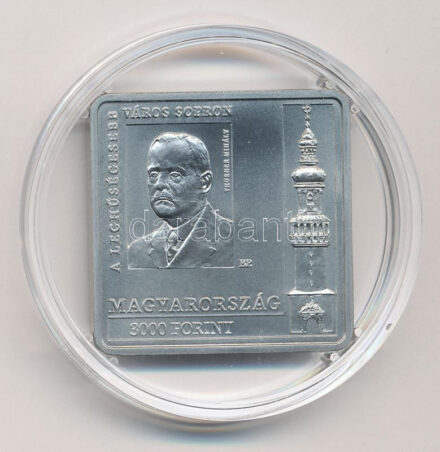 2021. 3000Ft Cu-Ni 'Sopron a leghűségesebb város' kapszulában T:BU Adamo EM427