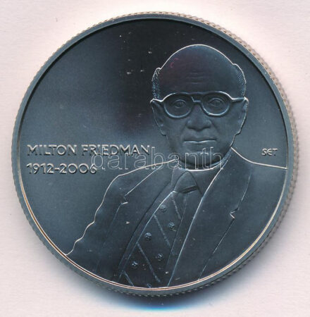 2022. 2000Ft Cu-Ni 'Milton Friedman' kapszulában T:BU
